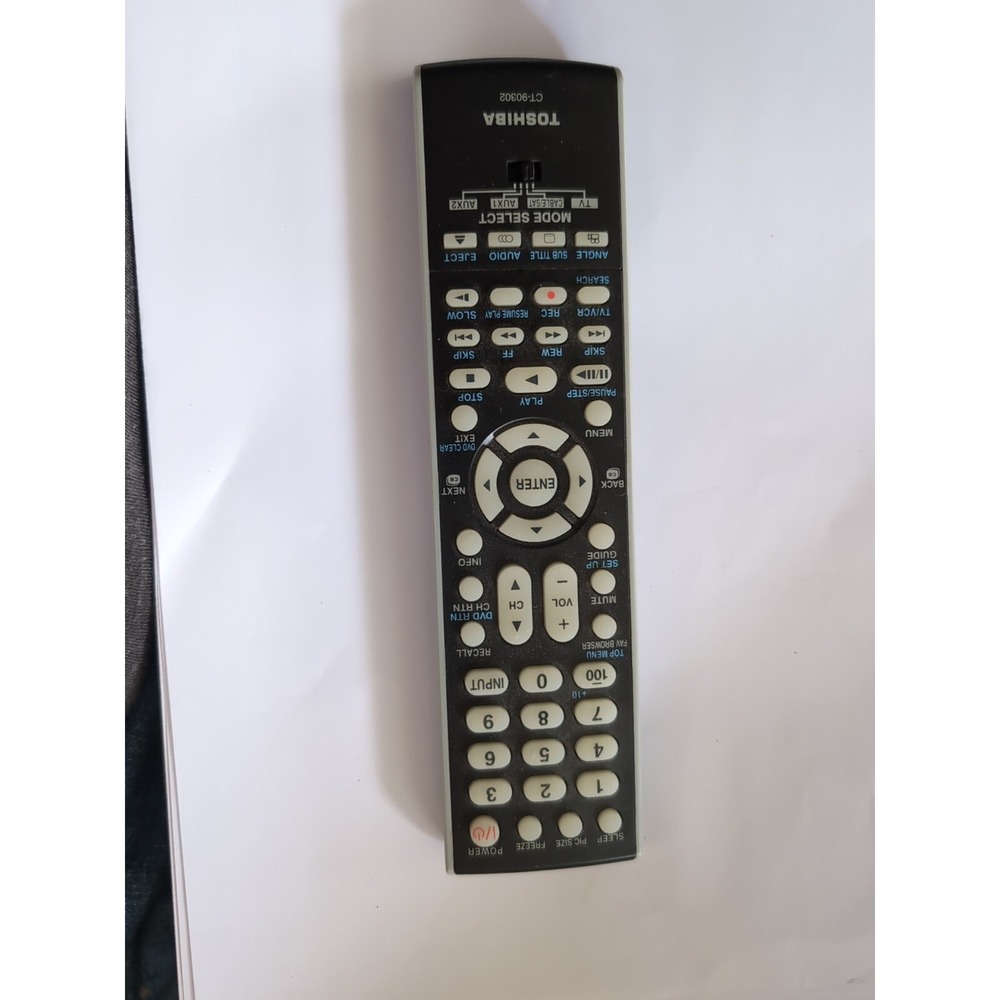 CT-90302 Replace Remote Control CT90302‎ fit for Toshiba TV 22AV500 22AV500U...